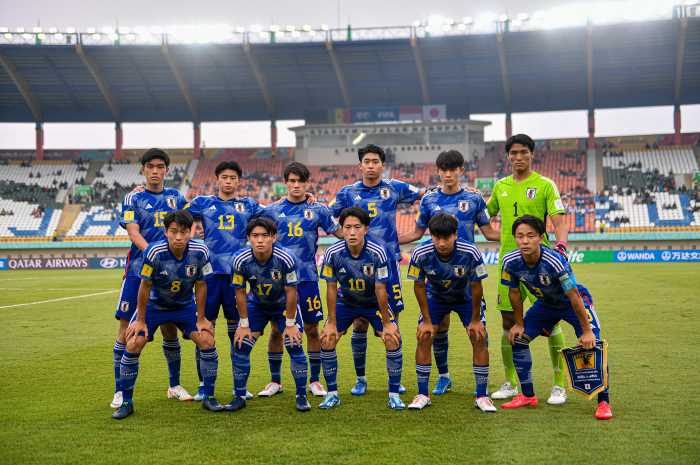 Jepang menjadi salah satu tim yang berhasil melaju ke babak 16 Besar Piala Dunia U-17 Indonesia.