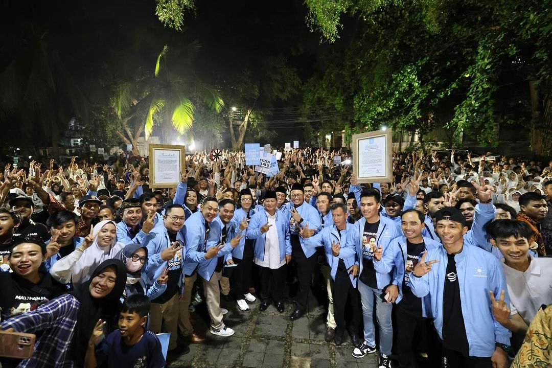Pasangan Prabowo Subianto-Gibran Rakabuming Raka terus mengalami kenaikan elektabilitas yang tinggi di Jawa Tengah (Jateng).  (dok/ikl)
