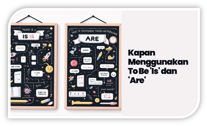 Ilustrasi penggunaan to be dalam bentuk