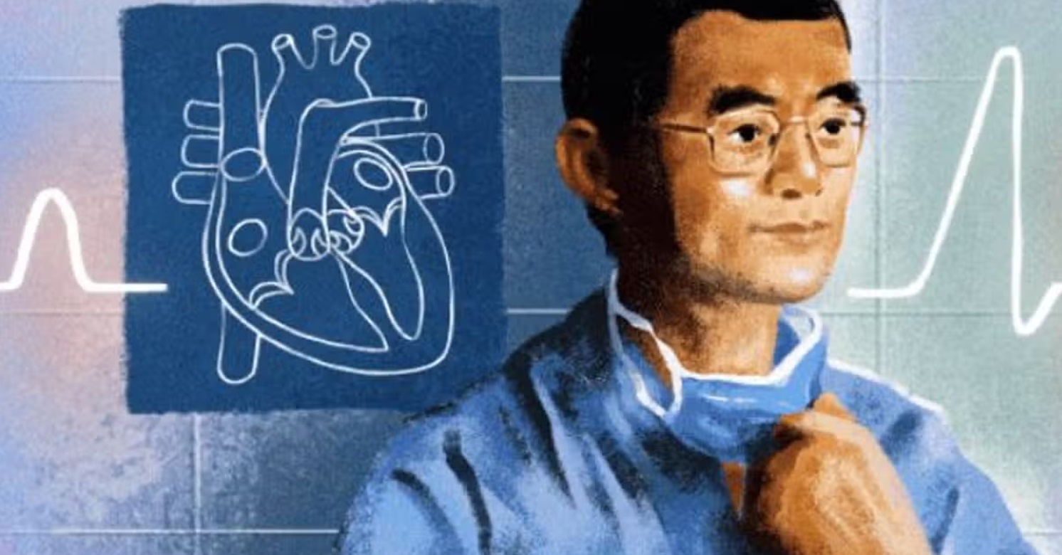 Dr. Victor Chang Muncul di Google Doodle hari ini