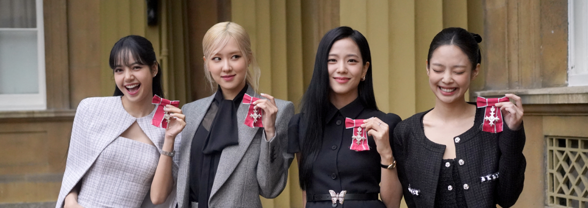 Girlband K-Pop BLACKPINK dianugerahi Raja Charles III, Gelar Kehormatan MBE pada Kunjungan Kenegaraan Presiden Korea ke Kerajaan Inggris. (website resmi www.royal.uk & Instagram resmi @theroyalfamily)