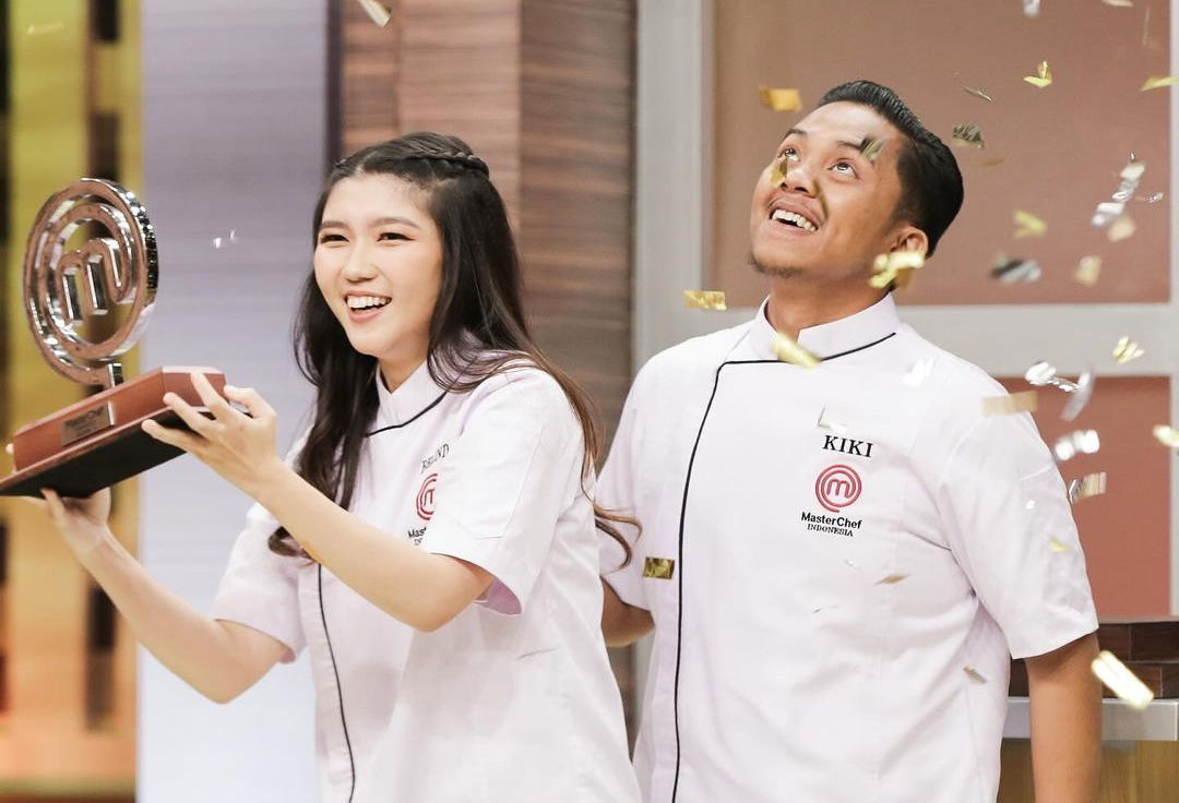Belinda Christina Sianto ketika memenangkan gelar MasterChef Indonesia Season 11. (Instagram Belinda Christina Sianto, @belinda.mci11)