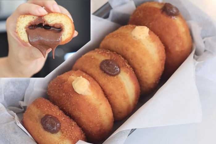 Roti donat bombolini yang lezat ala chef Devina Hermawan.