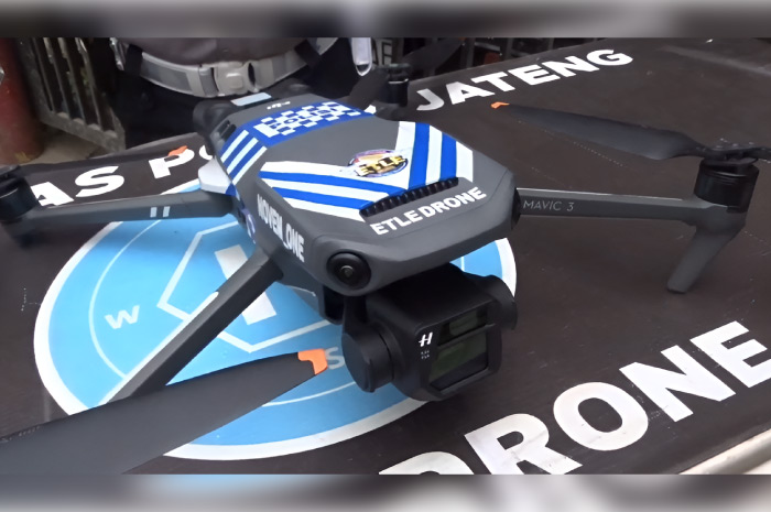 ETLE Drone Ditlantas Polda Jawa Tengah