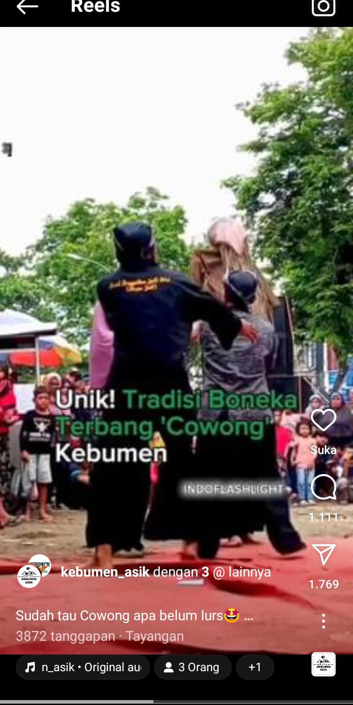 Gambar Tradisi Cowong Kebumen