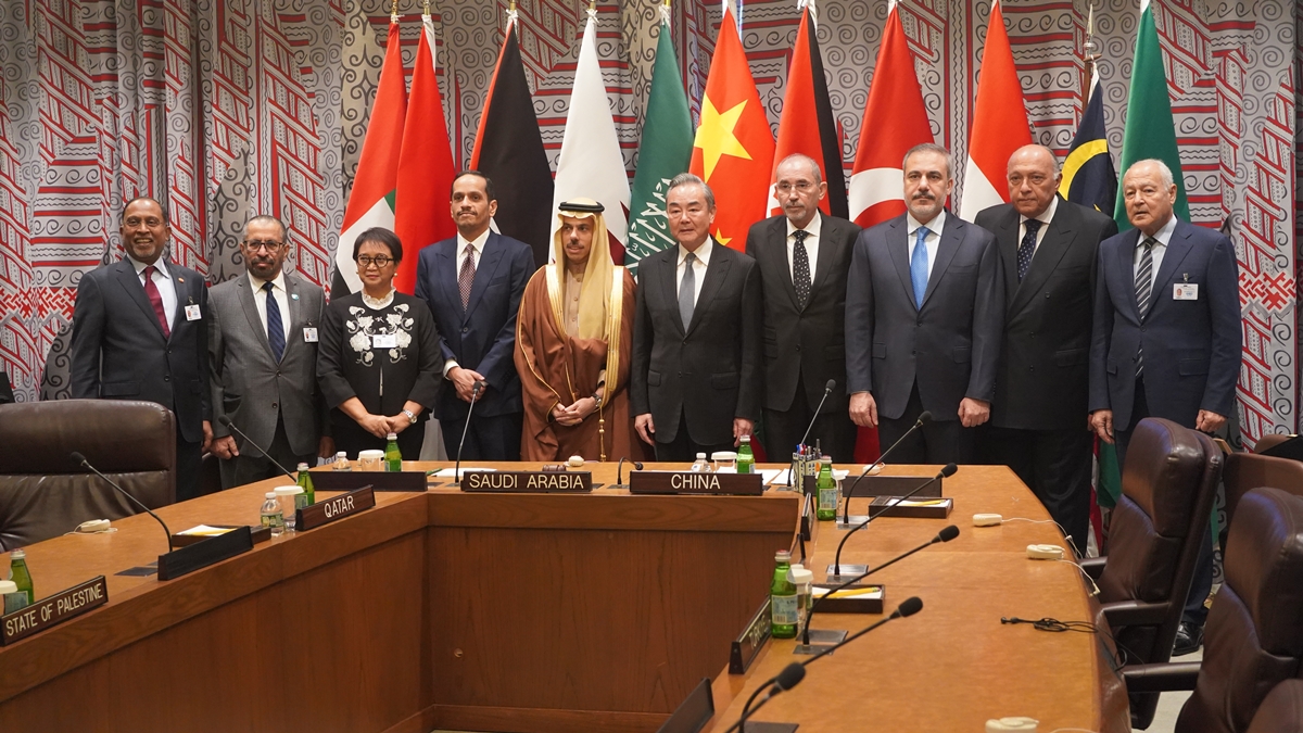 Menlu RI Retno Marsudi dan OKI serukan kesatuan suara hentikan krisis Gaza dalam pertemuan DK PBB di New York, AS, Rabu (29/11/2023). (www.kemlu.go.id)