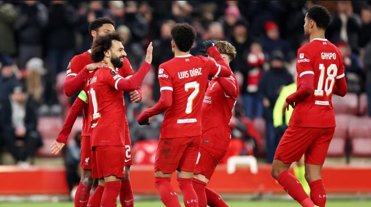 Liverpool Pastikan Lolos ke 16 Besar Liga Europa