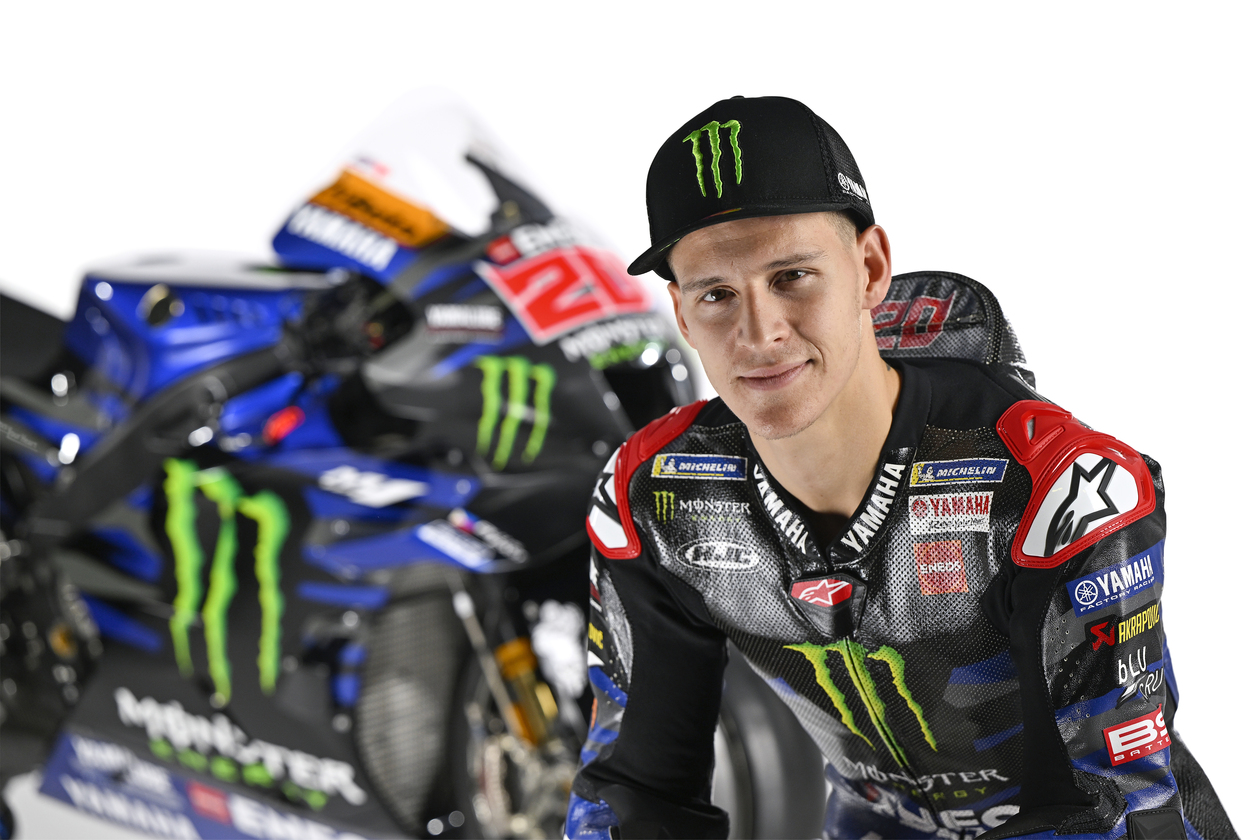 Fabio Quartararo Pembalap Yamaha MotoGP