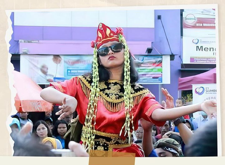 Tari Sintren, tradisi memanggil hujan di Cirebon, Jawa Barat. (Instagram @kemdikbud.ri)