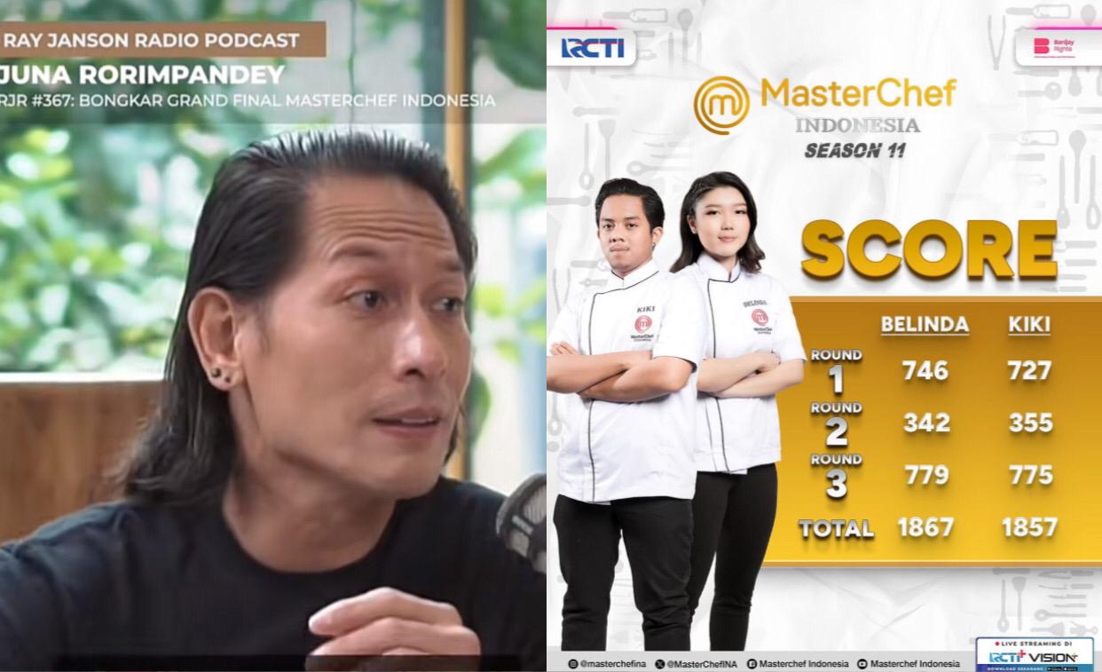 Chef Juna Angkat Suara Imbas Dugaan Ketidakadilan di Masterchef Season 11