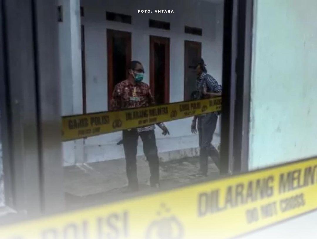 Panca Darmansyah telah ditetapkan sebagai tersangka kasus ayah bunuh 4 anak di Jagakarsa, dan terancam hukuman mati. (Instagram Jawa Pos, @jawapos)