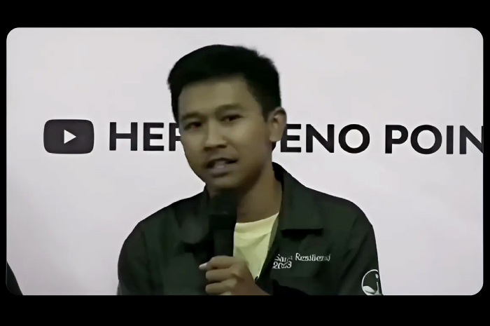 Ketua BEM UGM Gielbran Muhammad Noor