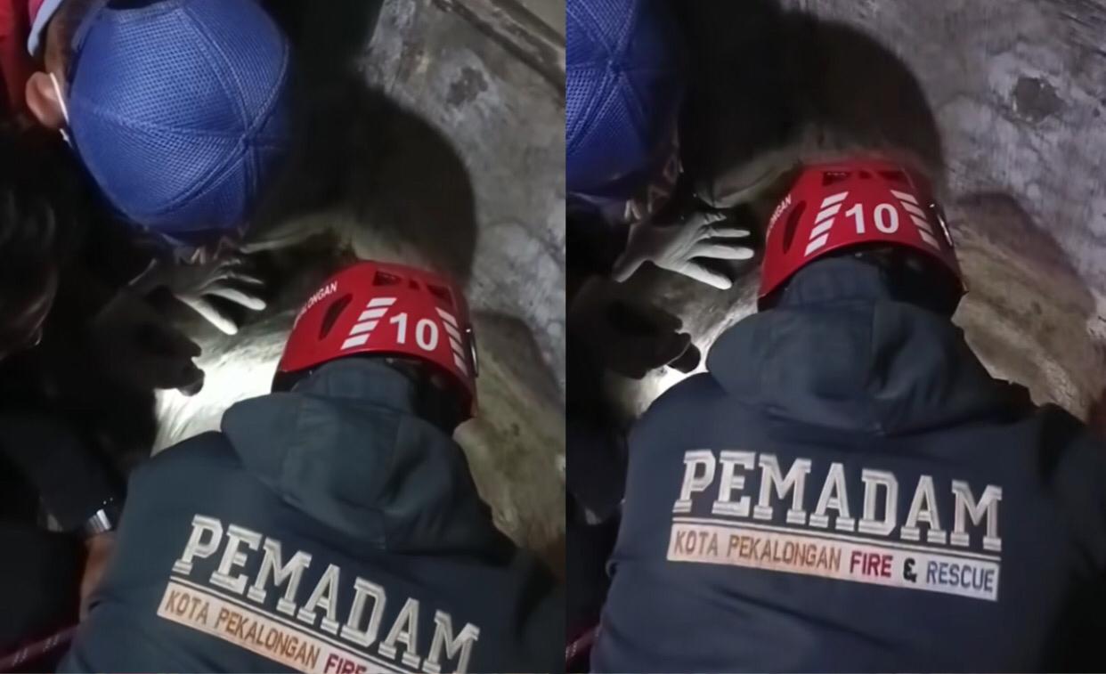 Seorang Remaja Enggan Dievakuasi Saat