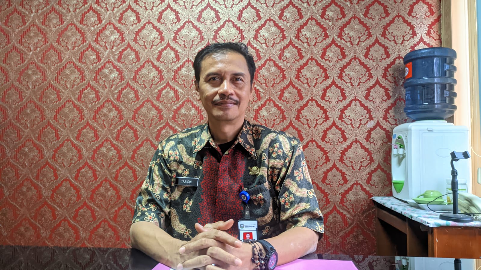 Kepala Disdukcapil Kabupaten Semarang, Tajudin Noor