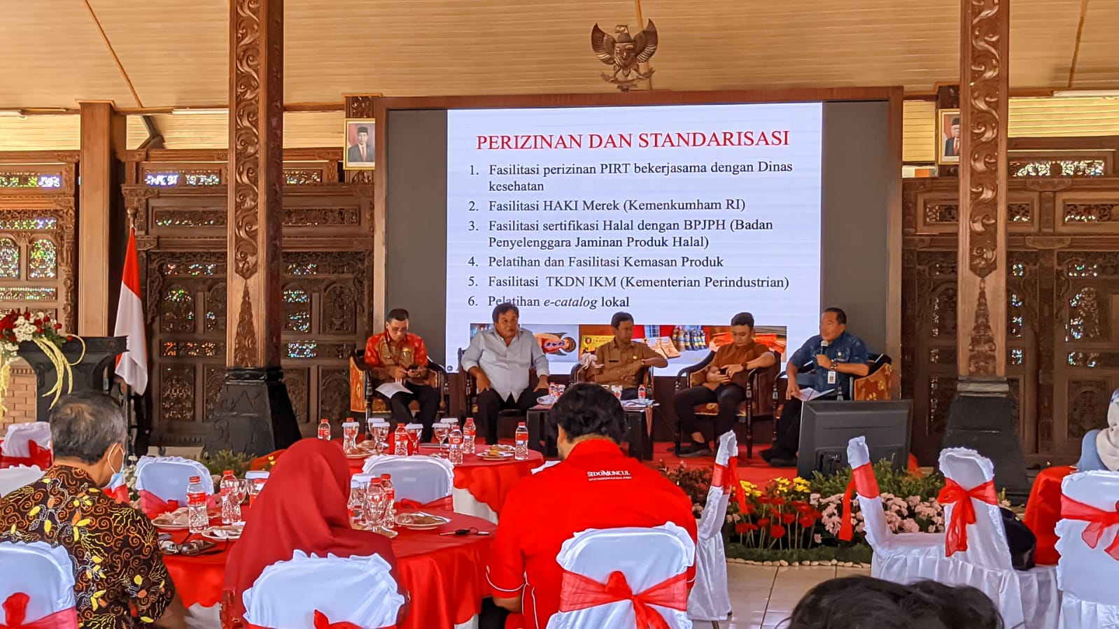 Bincang diskusi investasi bersama para pelaku UMKM dan menghadirkan pihak terkait