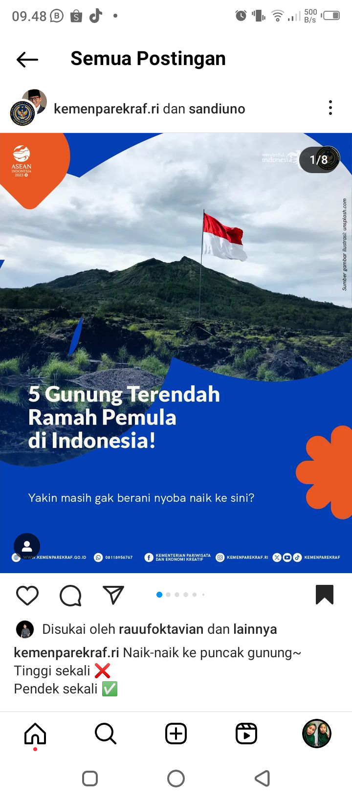 Gunung Terendah yang Ramah untuk Pemula