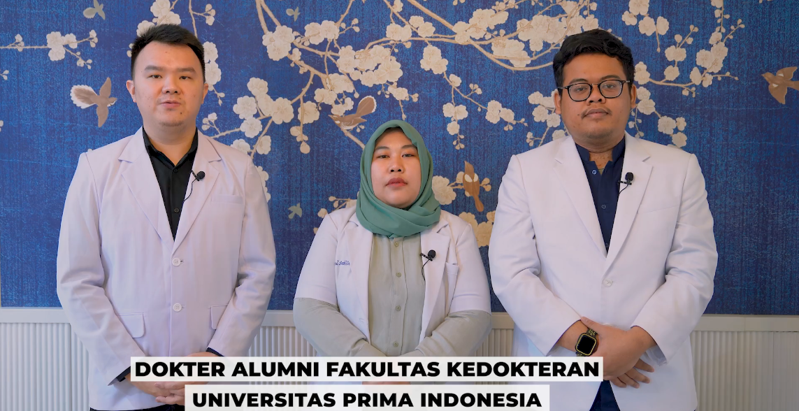 Para alumnus FK Unpri beri klarifikasi atas temuan mayat di kampus mereka. (Instagram @prim.tv)