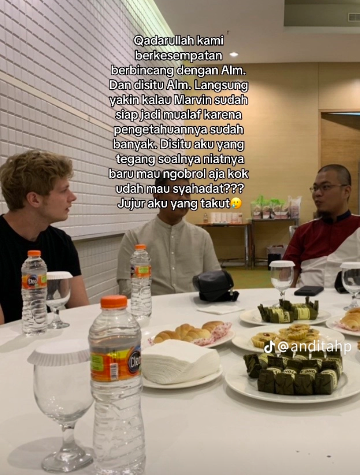 Andita dan Marvin ketika