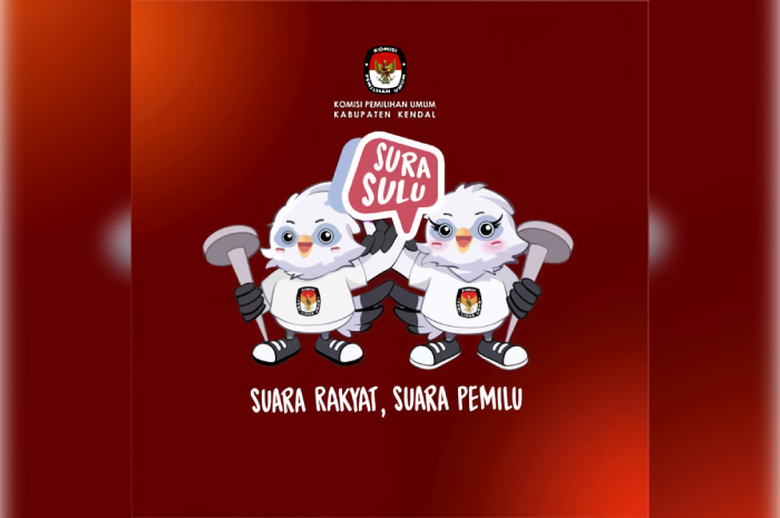 Logo maskot Pemilu 2024.