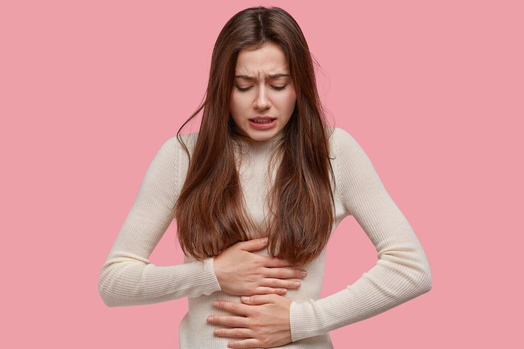 Ilustrasi wanita sedang mengalami menstruasi
