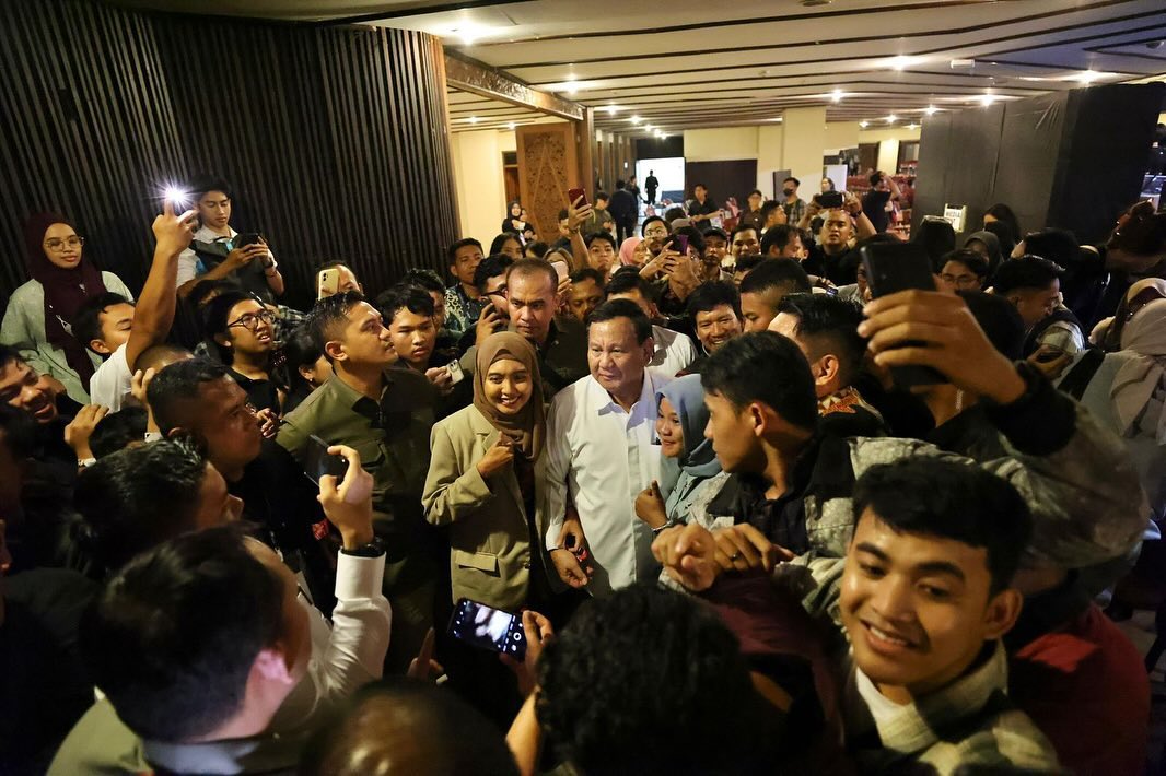 Konkret Wujudkan Keadilan Hukum, Prabowo Capres Harapan Rakyat. Calon Presiden (Capres) nomor urut 2 Prabowo Subianto dinilai paling mampu mewujudkan keadilan hukum. (dok/ikl)