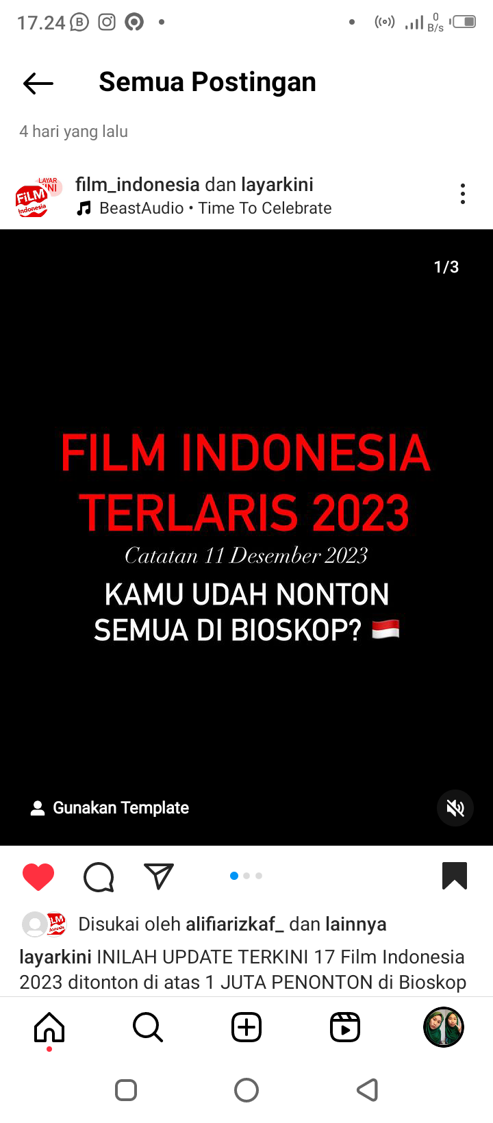 Film Terlaris Indonesia Tahun 2023