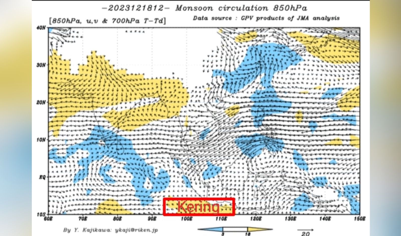 demografis penyebaran suhu cuaca