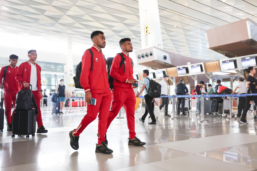Skuad Timnas Indonesia Berangkat ke Turki untuk TC