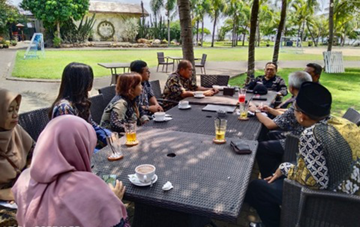 Kepala Balai Bahasa Provinsi Jawa Tengah Dr Syarifuddin bertemu Pj Bupati Jepara Edy Supriyanta dan Kepala Disdikpora, Kamis (7/12/2023).