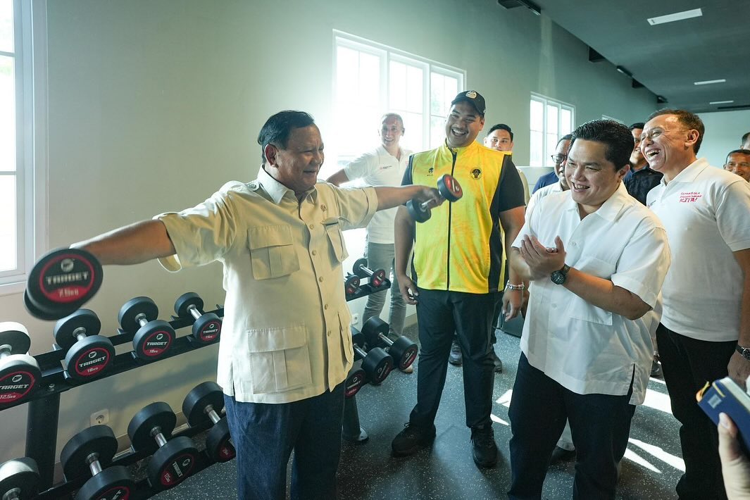 Dukungan Erick Thohir Dorong Prabowo-Gibran Semakin Jauh Tinggalkan Ganjar-Mahfud. (dok/ikl)