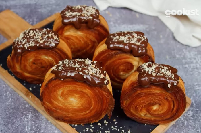 Cromboloni yang lezat dan viral