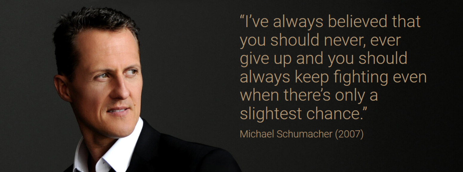 Michael Schumacher (www.keepfightingfoundation.org)