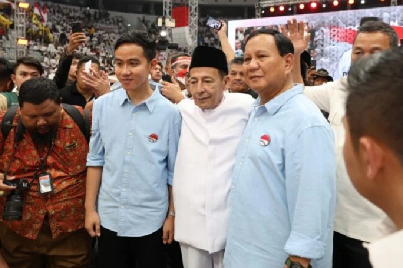 Didukung Banyak Faktor, Prabowo-Gibran Bisa Saingi Ganjar-Mahfud di Jateng. Pasangan capres-cawapres nomor urut 2, Prabowo Subianto-Gibran Rakabuming Raka didukung banyak faktor.(dok/ikl)