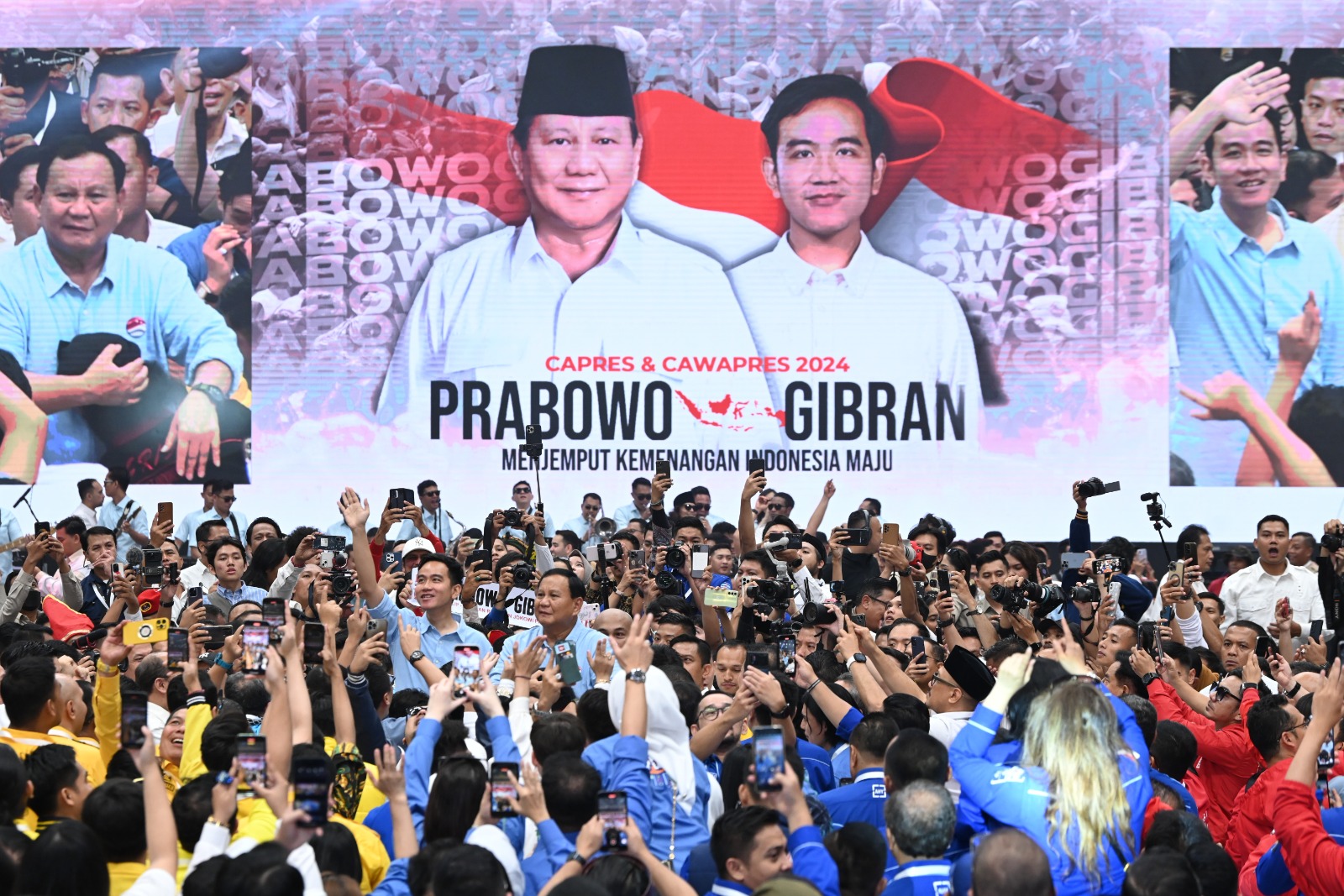 Kekuatan Dukungan Rakyat Kecil Bukti Nyata Prabowo-Gibran Berpeluang Menangkan Pilpres. (dok/ikl)