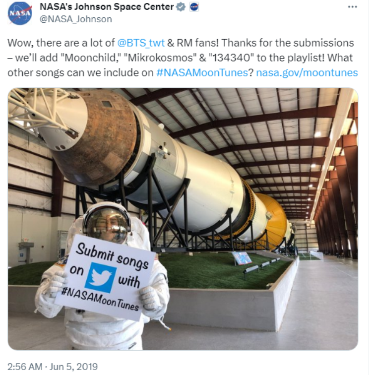 Unggahan NASA