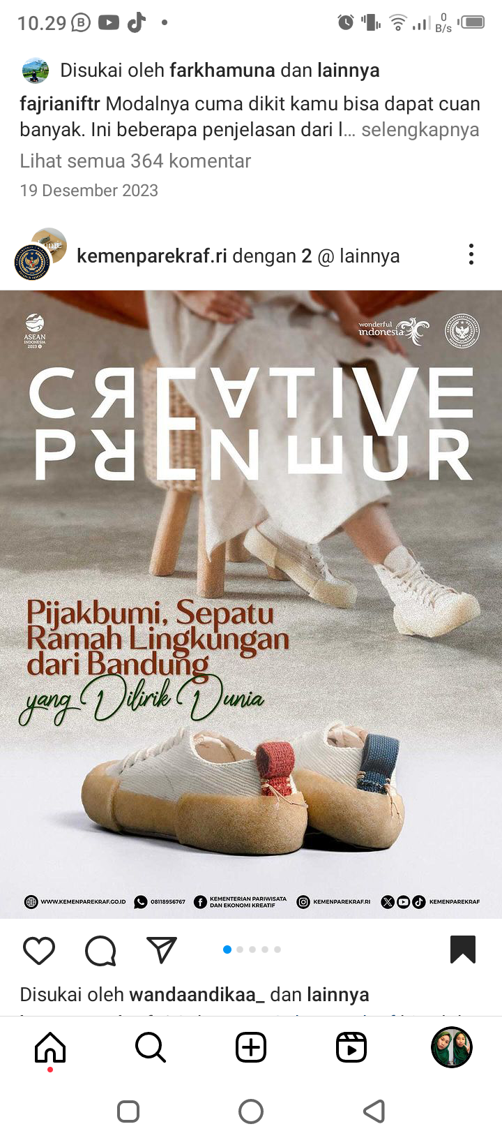 Sepatu Ramah Lingkungan yang Siap Bersaing di Kancah Internasional