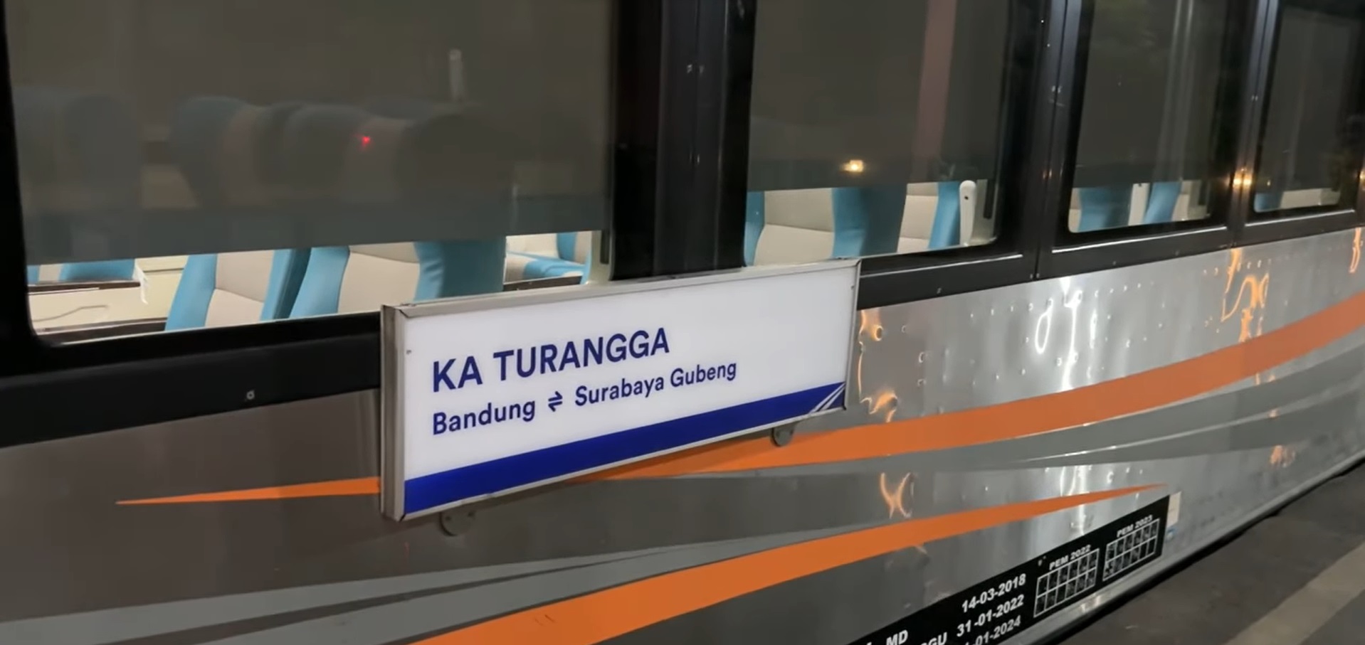 Mengenal KA Turangga yang Terlibat Kecelakaan Hari Ini