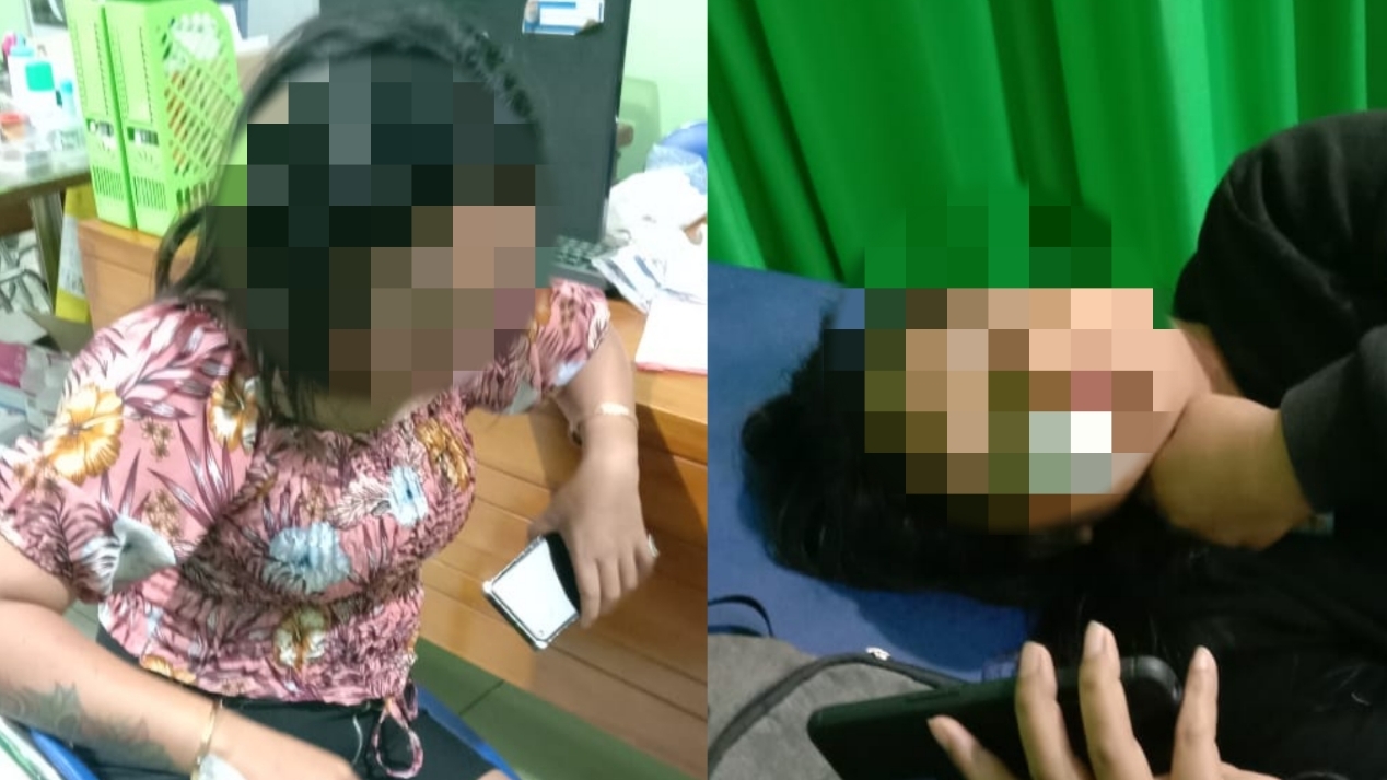 Korban salah sasaran saat menjalani perawatan di Puskesmas Gringsing I.