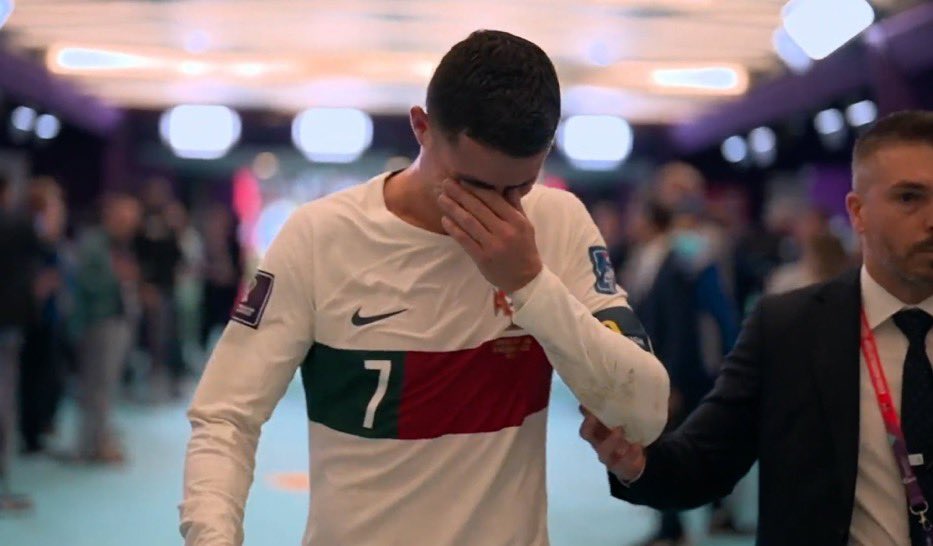 Ronaldo Setelah kalah dari Maroko di Al Thumama Stadium