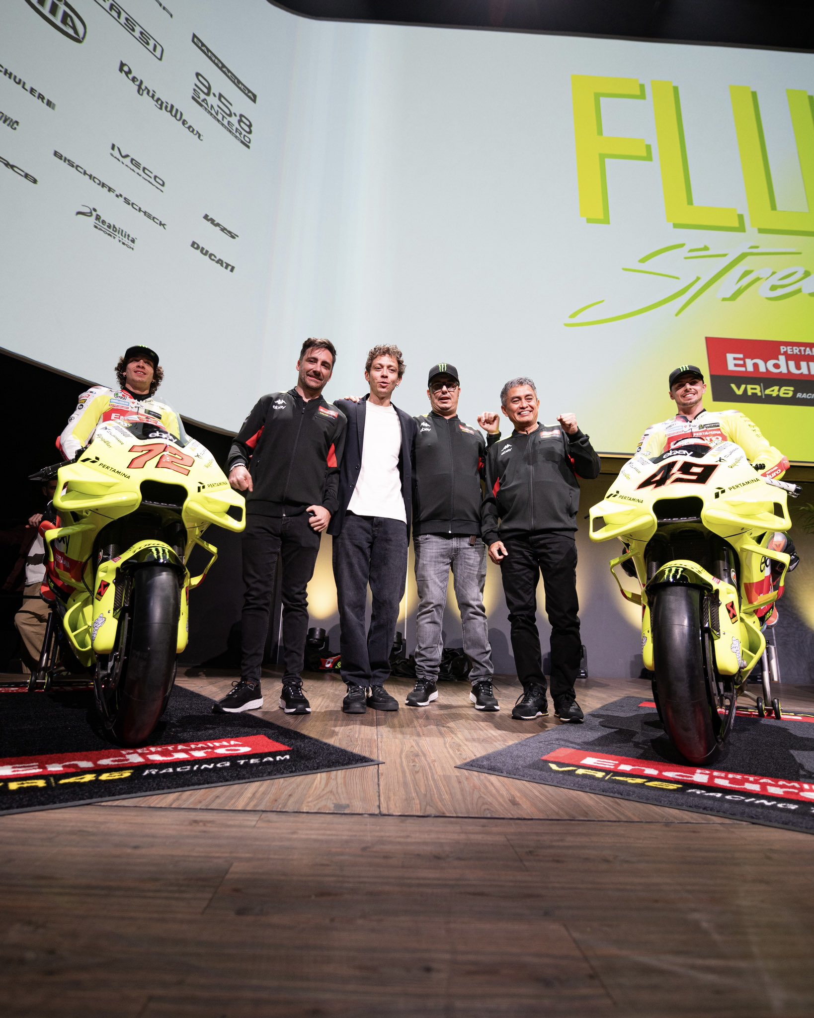 Launching Tim Pertamina Enduro VR46