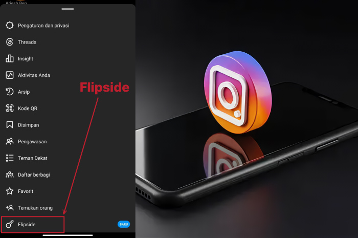 Flipside, fitur terbaru Instagram.