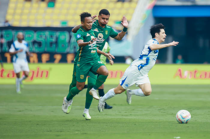 Taisei Marukawa menjadi pencetak gol semata wayang PSIS di laga versus Persebaya Selasa (30/1/2024). (PSIS FC OFFICIAL)