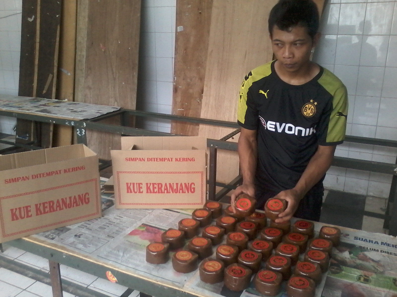 Dodol Ranjang Khas Imlek