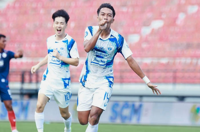 Winger PSIS Riyan Ardiansyah menyumbang satu gol kemenangan PSIS atas Arema FC. (PSIS FC OFFICIAL)