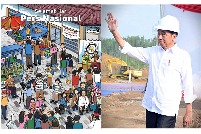 Netizen sedang dihebohkan oleh postingan Instagram Presiden Joko Widodo tahun 2023 yang viral, lantaran tersirat memprediksi masa depan. (Instagram @jokowi)