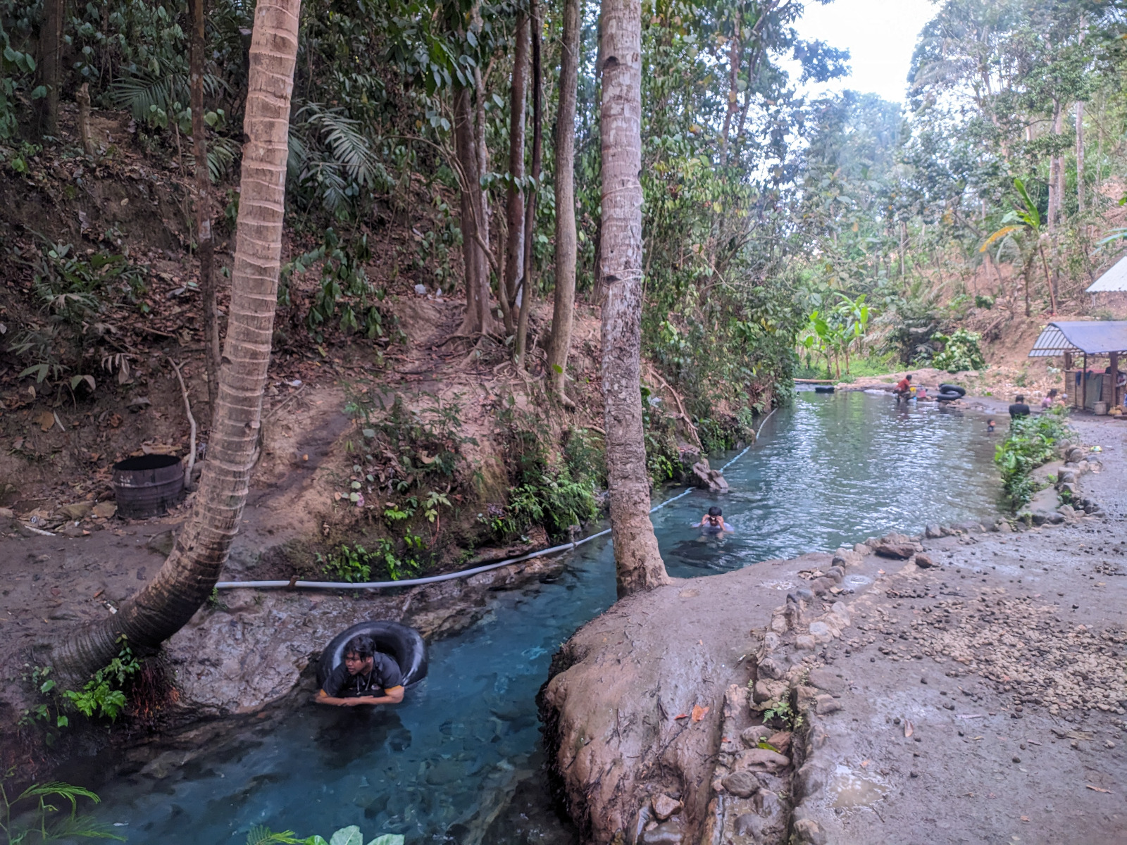 SEPERTI LUKISAN : Mudal Kali Gumuk berada di Dusun Gumuk, Desa Treko, Mungkid, Kabupaten Magelang.