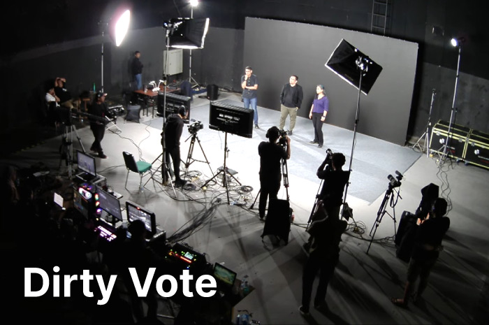 Film dokumenter Dirty Vote ramai disorot publik setelah dirilis pada Minggu (11/2).