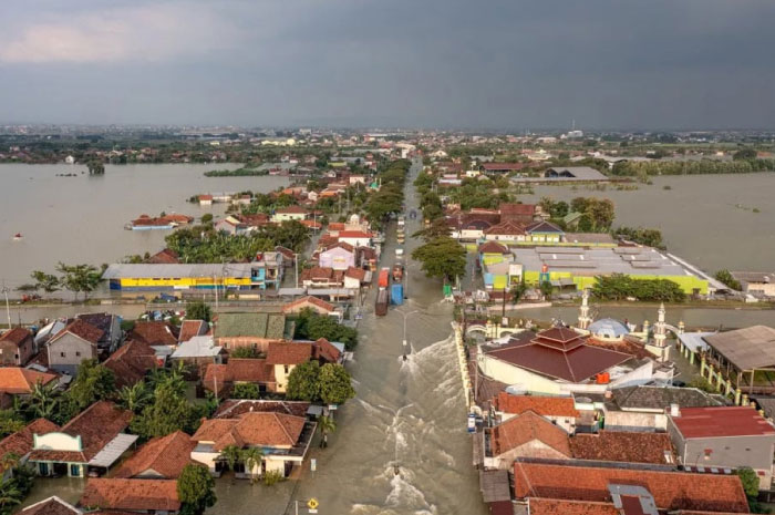 Banjir di Demak.