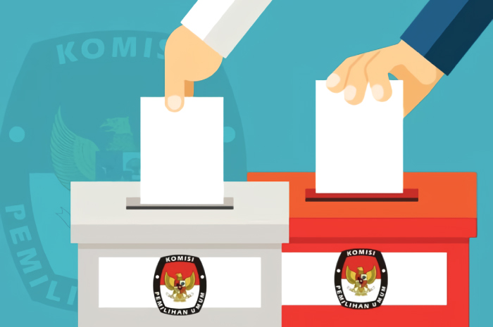 Ilustrasi Pemilu 2024.