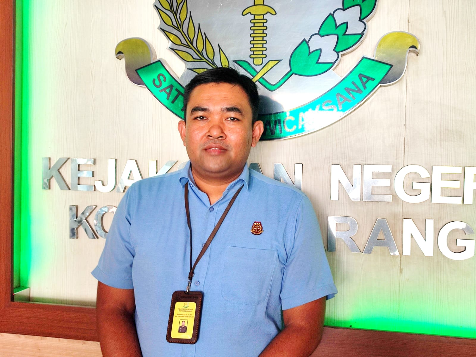 Kepala Seksi Perdata dan Tata Usaha Negara (Kasi Datun) Kejari Kota Semarang Sarwanto